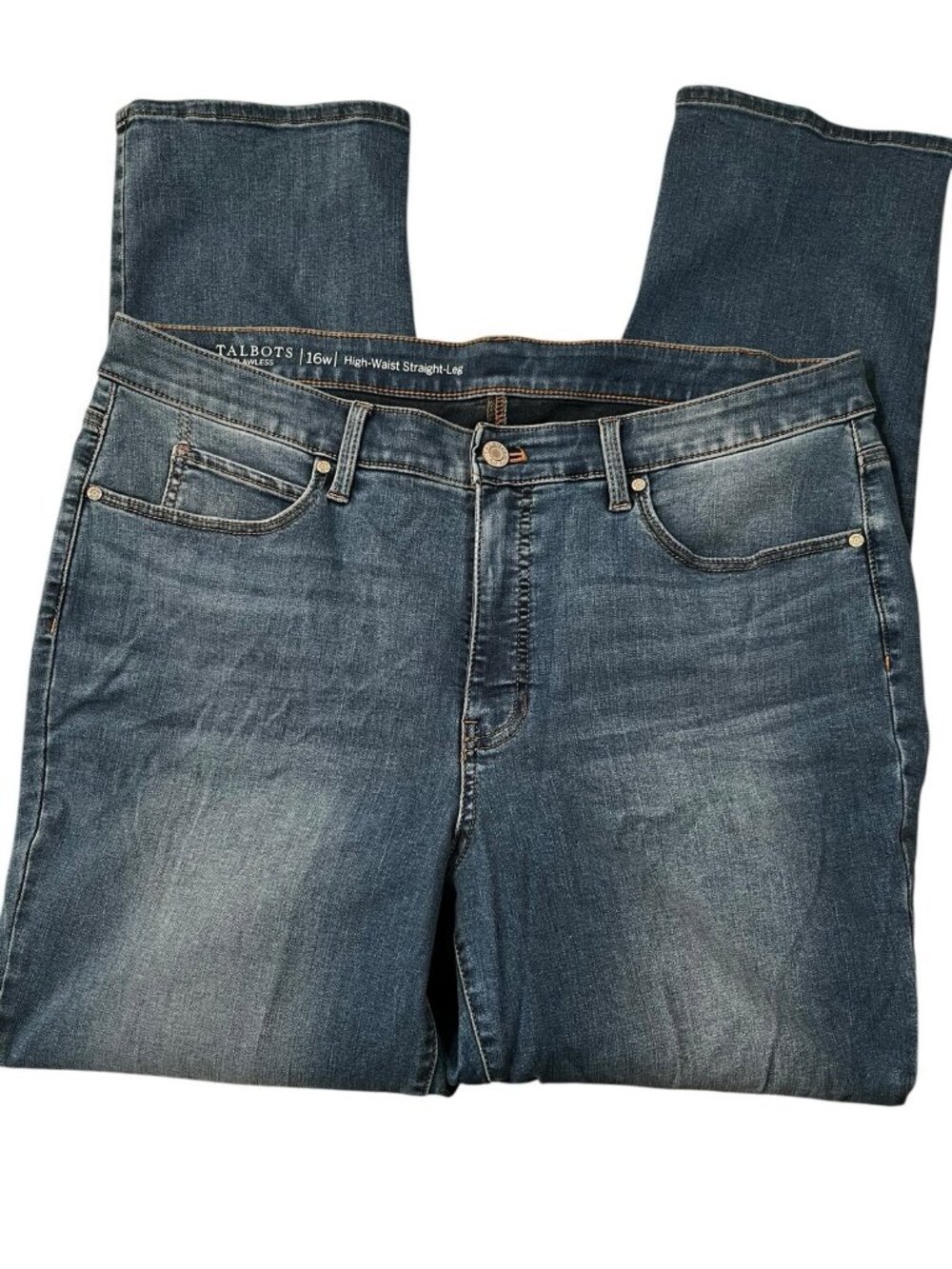 Talbots Flawless High waist Straight leg Stretch Jeans Women's 16W